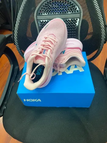 Brugt Rose Hoka Laufschuhe Größe 37 bike — billede 5 af 5