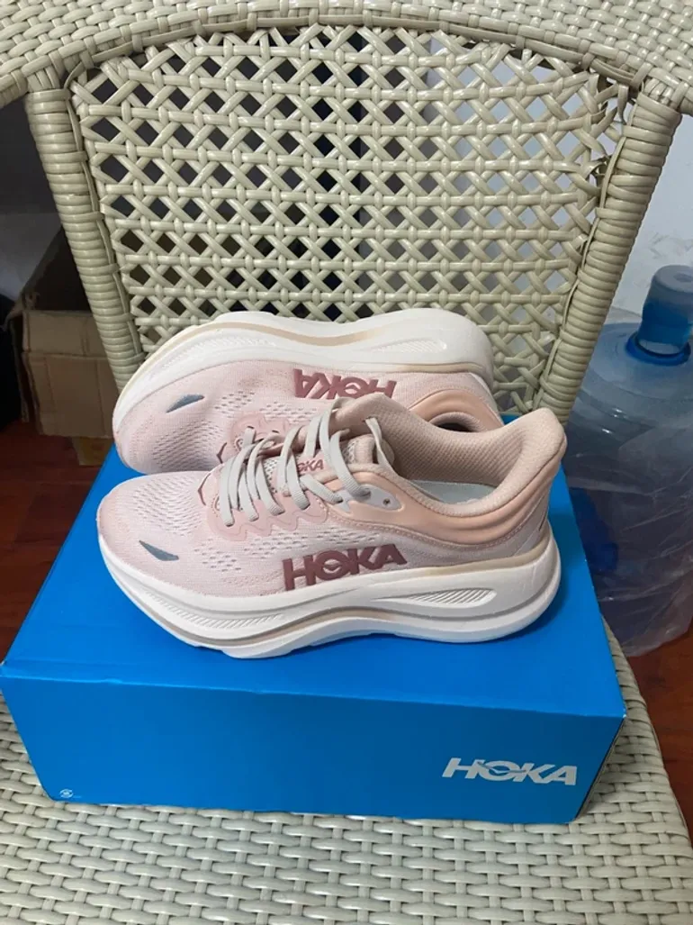 Rose Hoka Laufschuhe bike d'occasion — image 4 sur 5