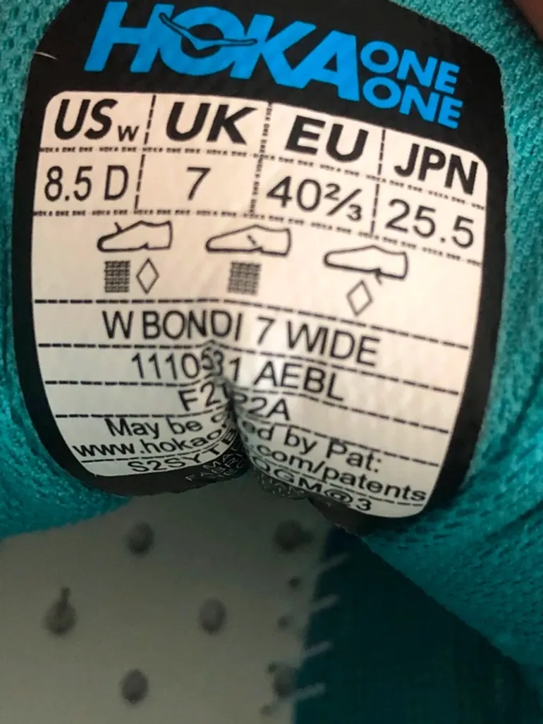 Käytetty Hoka Bondi 7 bike — kuva 13 / 13