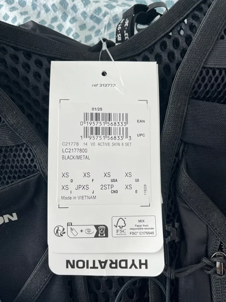 Używany Salomon Active Skin 8 bike — zdjęcie 3 z 4