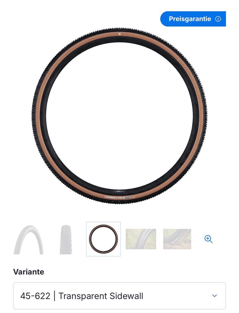 Brugt Schwalbe G one rx pro bike — billede 5 af 5