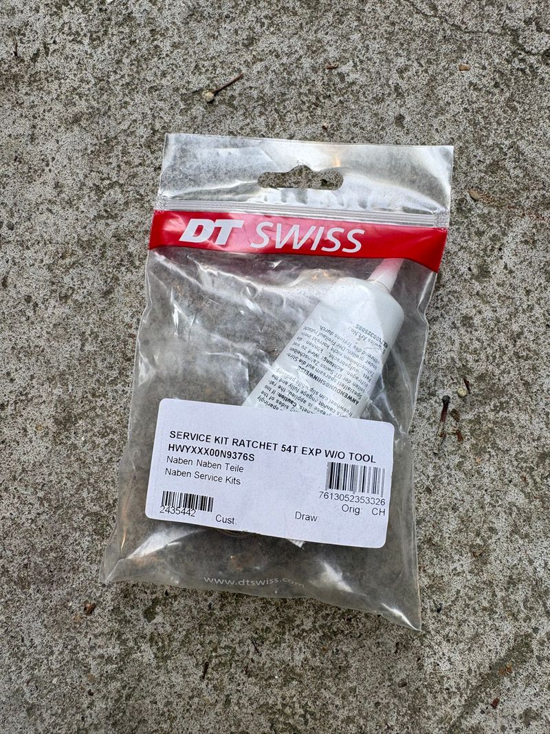 Brugt Dt Swiss Ratchet EXP Service Kit 54T Wheels