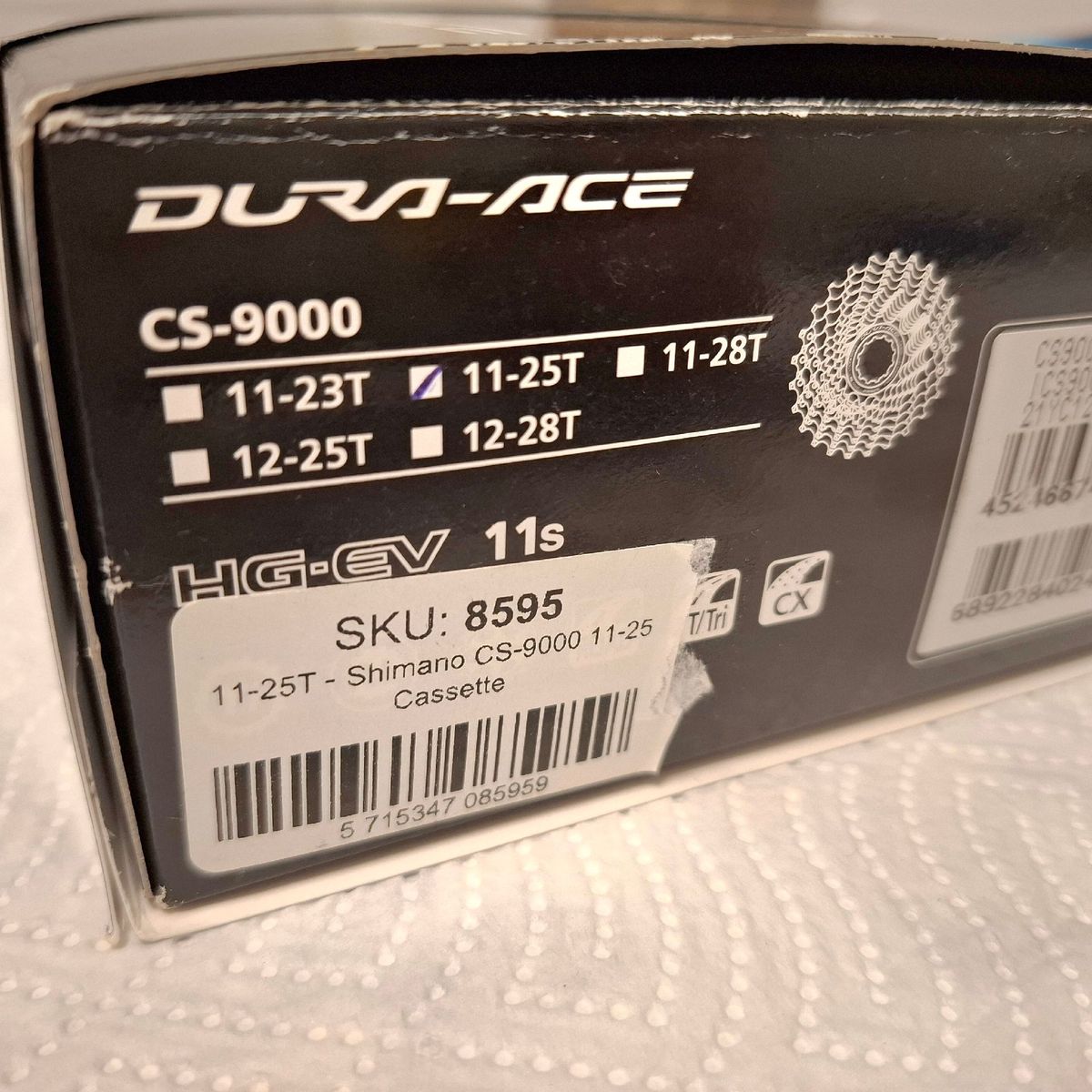 Used Shimano Dura Ace CS-9000 11 speed cassette – $ 108 | buycycle