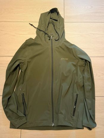 Used Santini Pluvia Rain Jacket Cycling Clothing