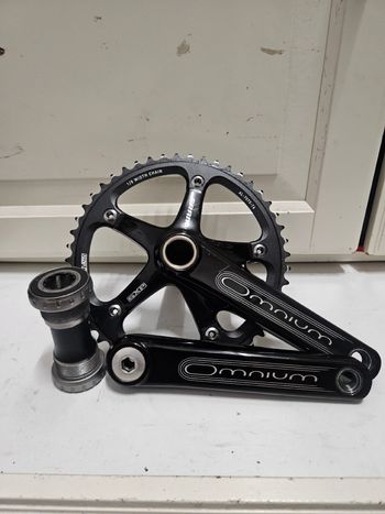 Used Sram OMNIUM 165mm Drivetrain & Pedals