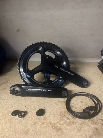Shimano Dura Ace 9100 Dual Powermeter Drivetrain & Pedals de segunda mano