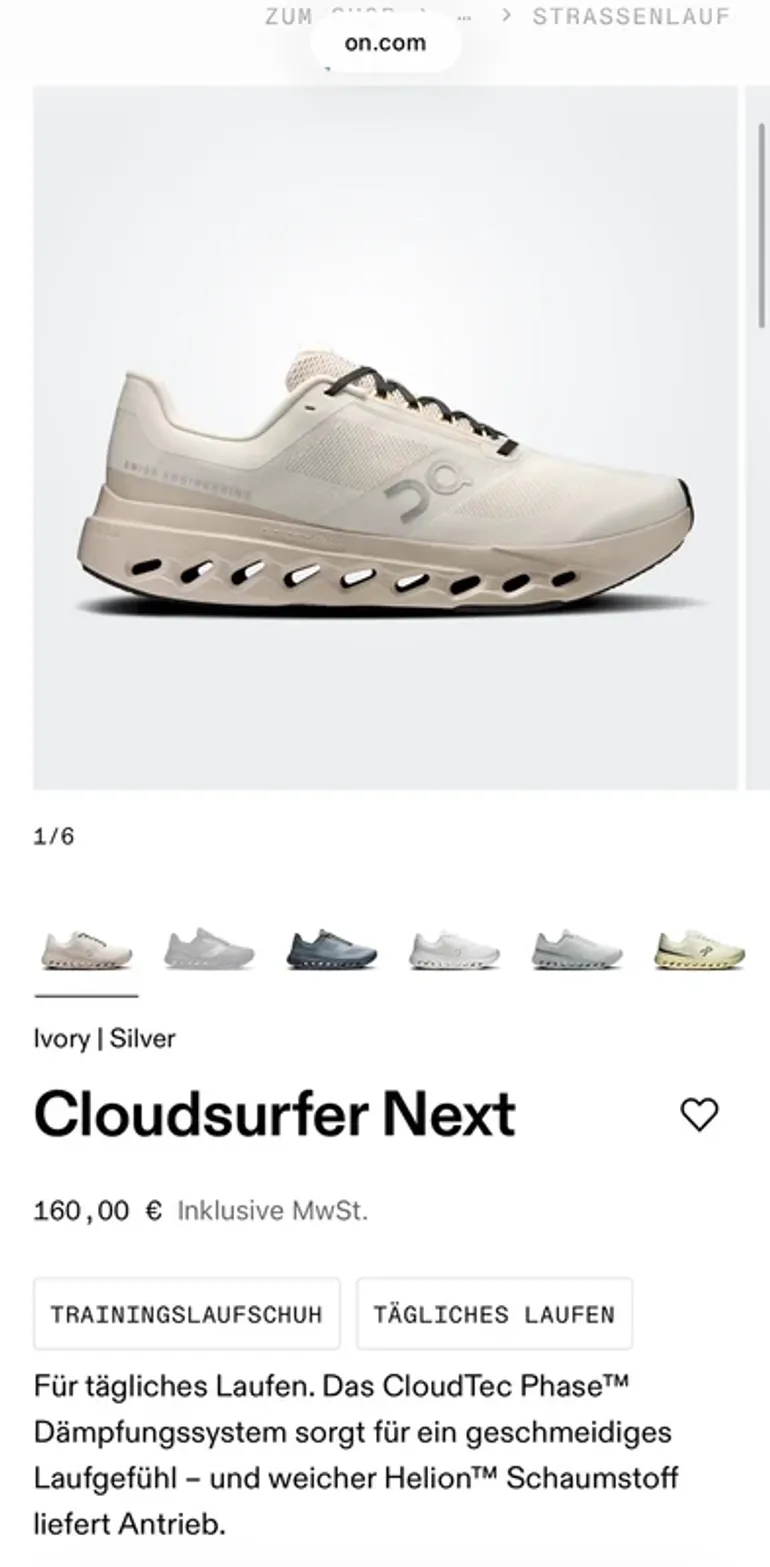 Used On Running Cloudsurfer Next bike — image 12 of 12