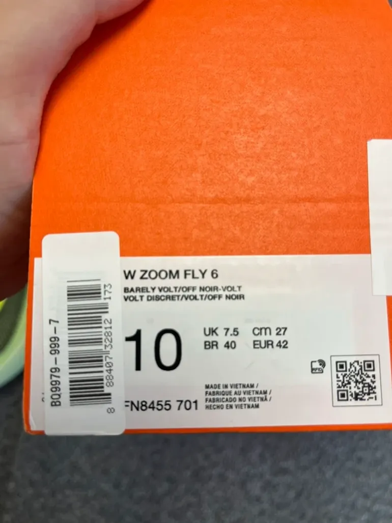 Used Nike Zoom Fly 6 bike — image 7 of 7