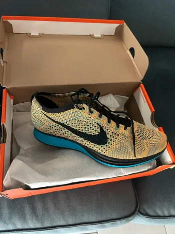 Brugt Nike Flyknit Racer Running Shoes