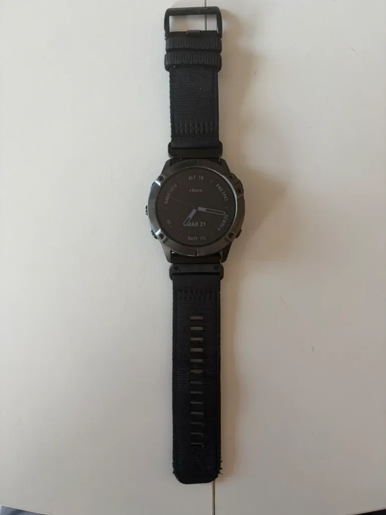 Gebrauchtes Garmin Fenix 6X Sapphire bike — Bild 2 von 15
