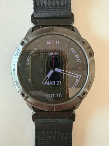 Gebrauchtes Garmin Fenix 6X Sapphire bike — Bild 3 von 15