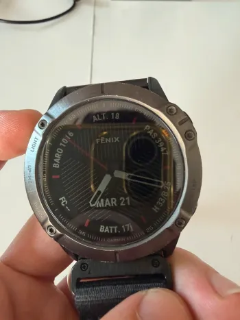 Gebrauchtes Garmin Fenix 6X Sapphire bike — Bild 9 von 15