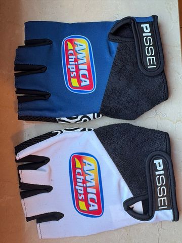Pissei Amica Chips Gloves Cycling Clothing de segunda mano