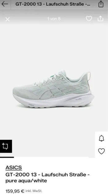 Used White GT-2000 13 Running Shoes