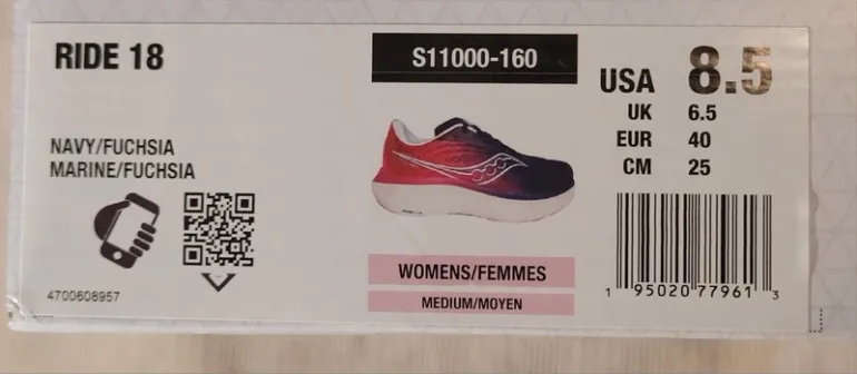 Used Saucony Ride 18 bike — image 5 of 6