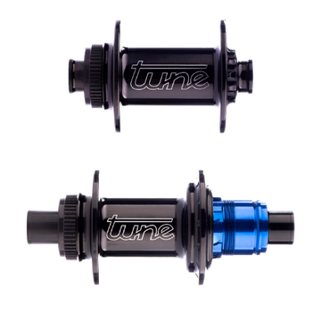 Used Tune KillHill ClimbHill Front + Rear hubset - 100% new Wheels