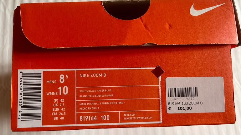 Brugt Nike zoom d bike — billede 4 af 8
