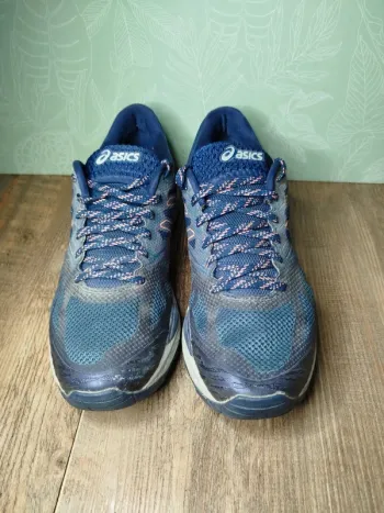 Brugt Asics Sneakers Bleues bike — billede 3 af 8