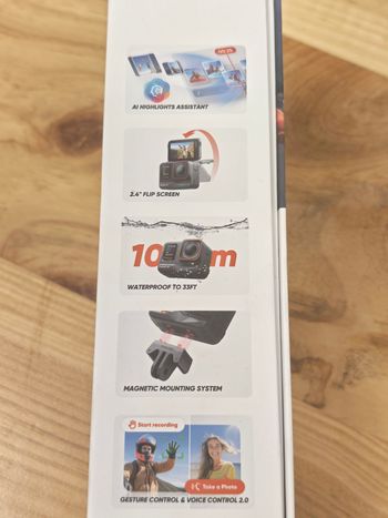 Gebrauchtes Insta 360 Ace Pro Action Camera 2025 bike — Bild 5 von 6
