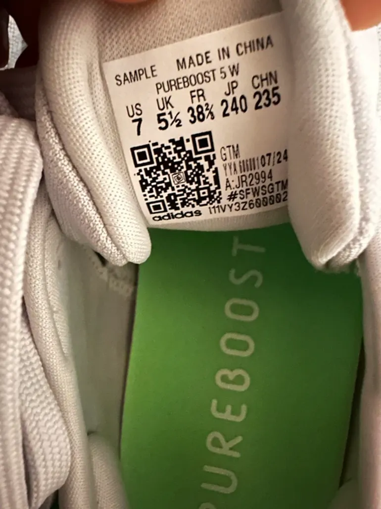 Adidas Pureboost bike d'occasion — image 4 sur 4