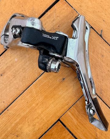 Shimano Deore XT Front Derailleur 1995 Drivetrain & Pedals usato
