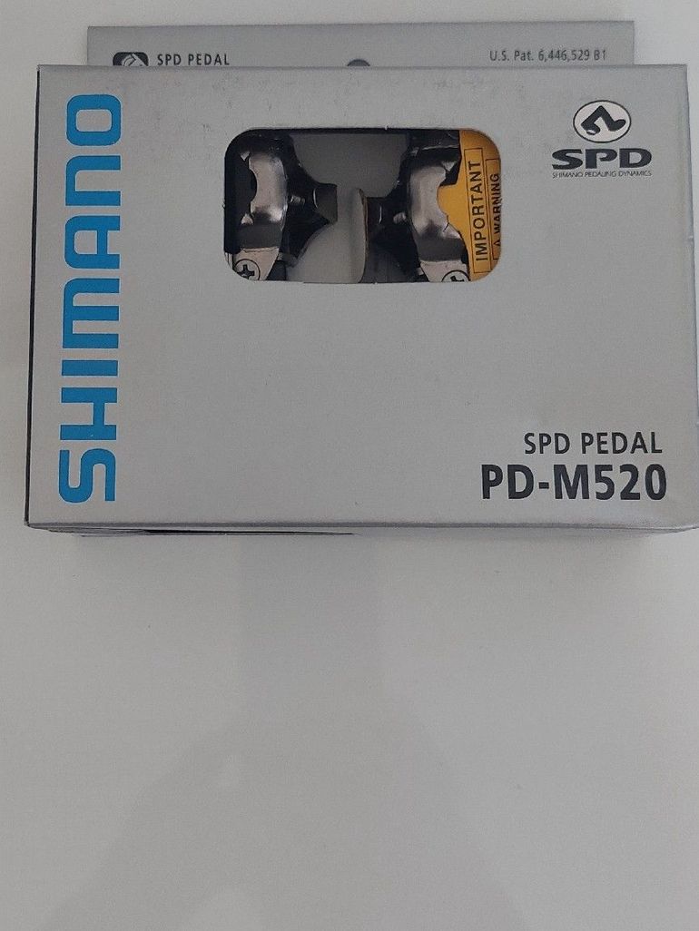 Brugt Shimano PD-M520 Pedals bike — billede 2 af 5