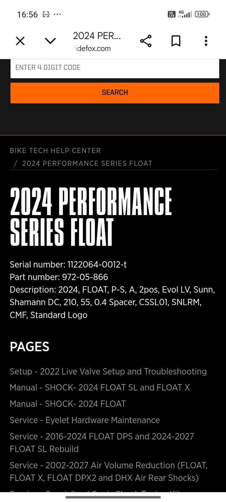 Used Fox Float Performance bike — image 2 of 9
