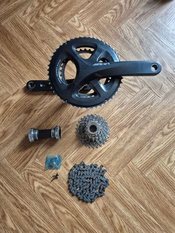 Gebrauchtes Shimano Sora FC-R3000 2025 Drivetrain & Pedals