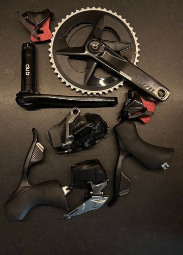 Sram Rival eTap AXS 2x12 Groupset Quarq Powermeter Groupset usato