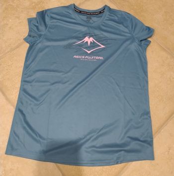 Used Asics Fujitrail Logo T-Shirt 2025 Running Clothing