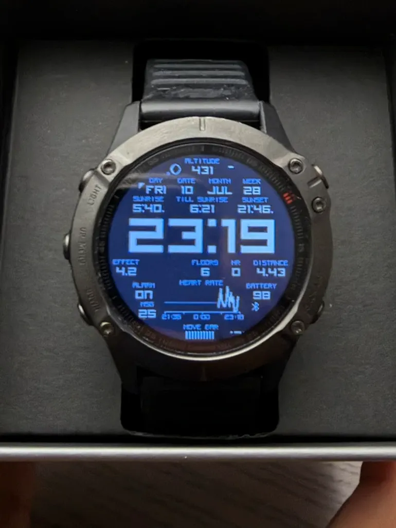 Gebrauchtes Garmin Fenix 6 Sapphire bike — Bild 3 von 5
