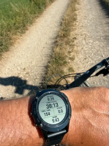 Gebrauchtes Garmin Fenix 6 Sapphire bike — Bild 4 von 5