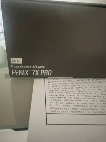 Used Garmin Fenix 7x Pro Solar bike — image 6 of 8