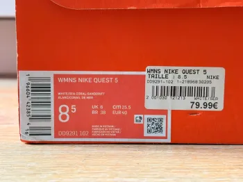 Orange Nike Running Shoes bike d'occasion — image 5 sur 5