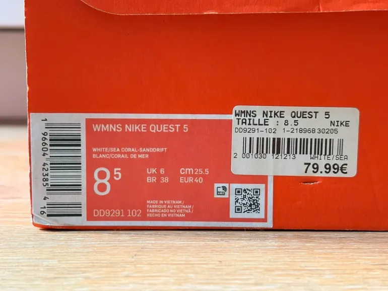 Orange Nike Running Shoes bike d'occasion — image 5 sur 5
