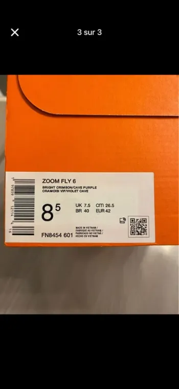 Brugt Nike Zoomfly 6 bike — billede 3 af 3
