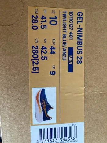 Used Asics Gel Nimbus 28 bike — image 4 of 4