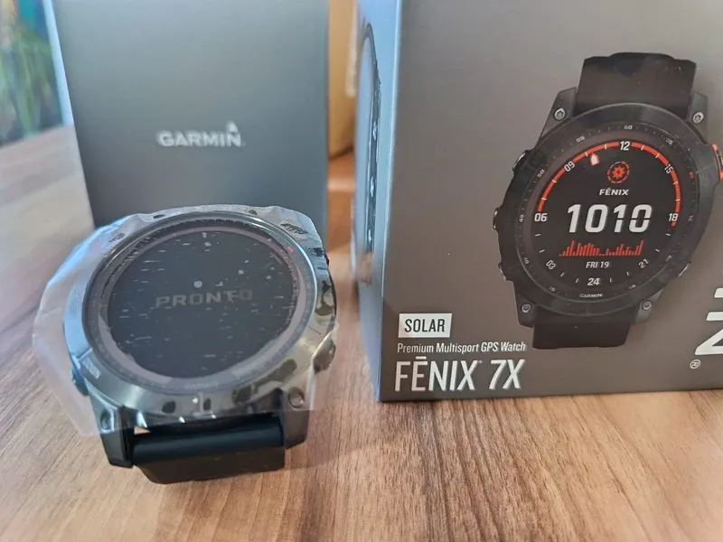 Used Garmin Fenix 7x Solar Electronics