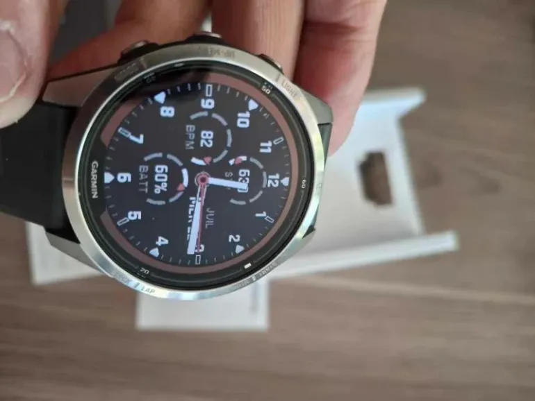 Gebrauchtes Garmin Fenix 7s Pro Solar bike — Bild 3 von 8