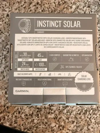 Used Garmin Instinct Solar bike — image 5 of 6