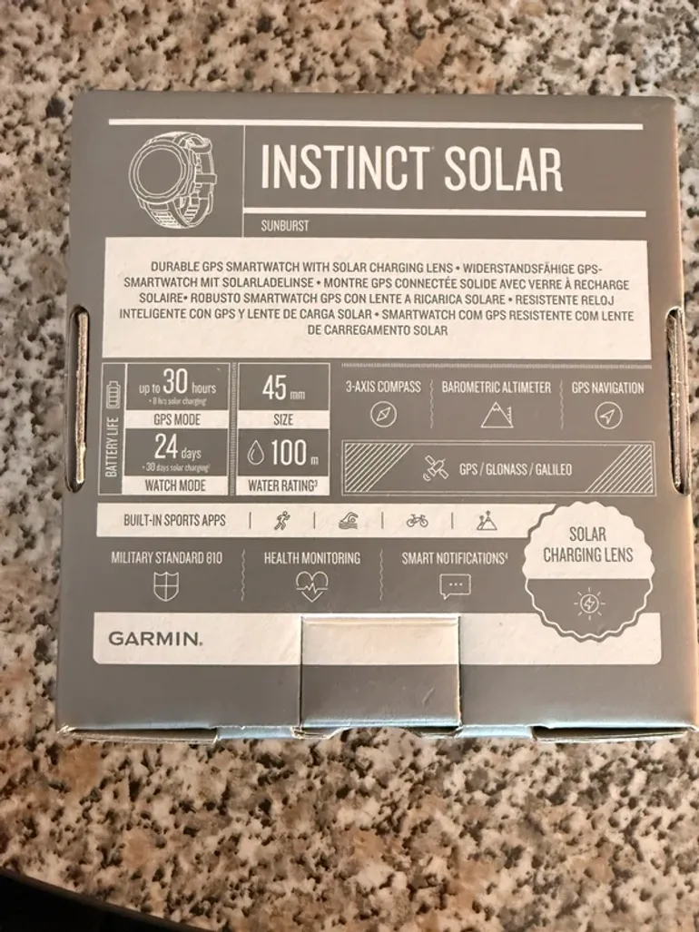 Used Garmin Instinct Solar bike — image 5 of 6