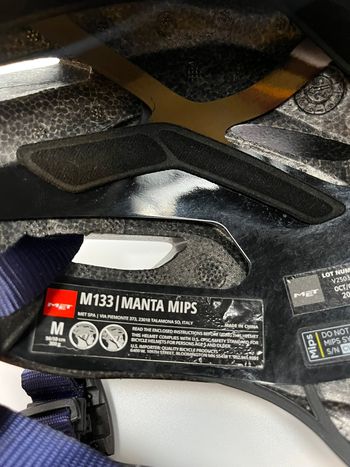 Used MET Manta MIPS Limited Edition Tadej Pogacar Helmet bike — image 8 of 13