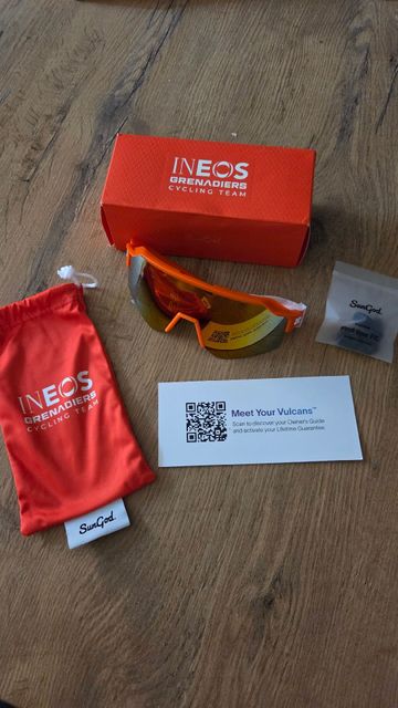 Used Sungod Vulcans Ineos Limited Edition 2025 Cycling Accessories