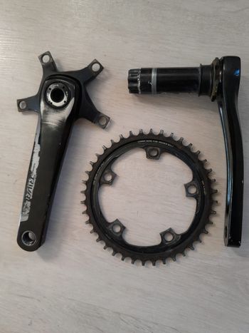 Used Sram Rival Drivetrain & Pedals