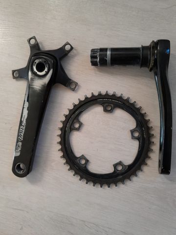 Used Sram Rival Drivetrain & Pedals