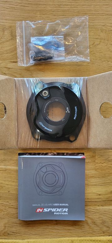 Brugt Rotor INSPIDER Power Meter ROAD Drivetrain & Pedals