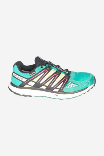 Used Salomon Trailrunningschuhe Damen Grün Running Shoes