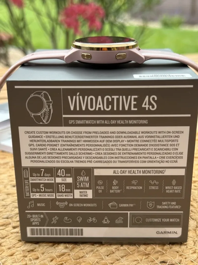 Garmin Vivoactive 4 S bike d'occasion — image 5 sur 5