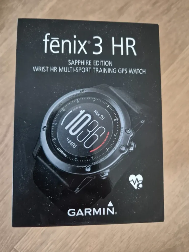 Použité Garmin Fenix 3 HR Sapphire bike — obrázek 6 z 8