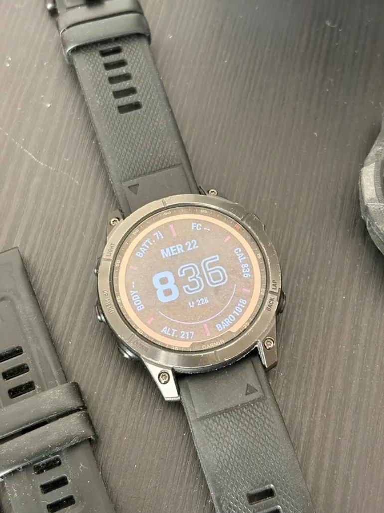 Gebrauchtes Garmin Fenix 7 Sapphire Solar bike — Bild 2 von 3